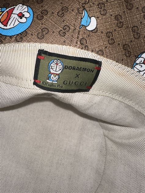 gucci bucket hat doraemon|Gucci doraeman shirt.